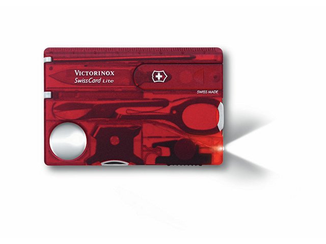 Швейцарская карточка «SwissCard Lite», 13 функций
