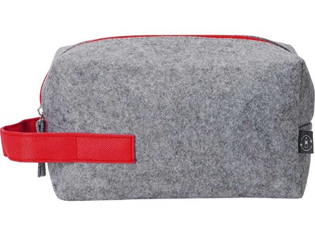 Органайзер для электроники и проводов «Felt» из RPET-фетра с ручкой thumbnail