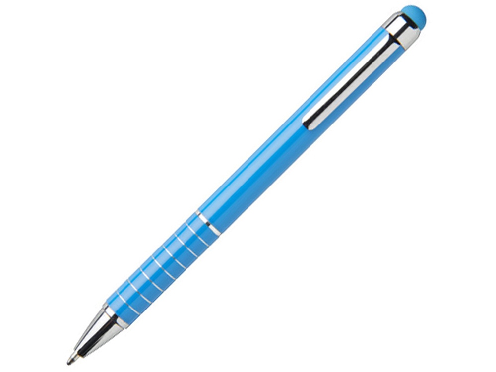 Алюминиевая глазурованная шариковая ручка, синий
