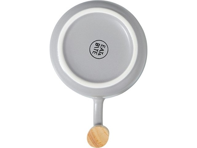 Кружка с ручкой и крышкой из каучукового дерева «Jeny» thumbnail