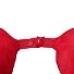 Подушка Basic из микрофибры с эффектом памяти U-shape, красный