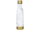 Медная бутылка Vasa с вакуумной изоляцией и мраморным узором, белый/золотой