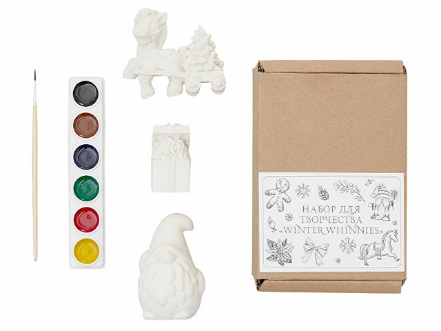 Набор для творчества из гипса «Winter Whinnies» thumbnail