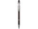 Ручка металлическая soft-touch шариковая со стилусом «Sway», серый/серебристый