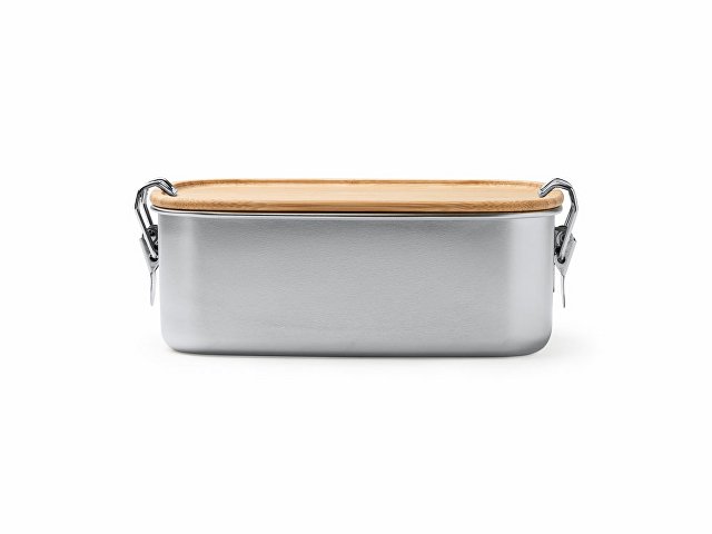 Ланч-бокс DAIKON из нержавеющей стали с бамбуковой крышкой thumbnail