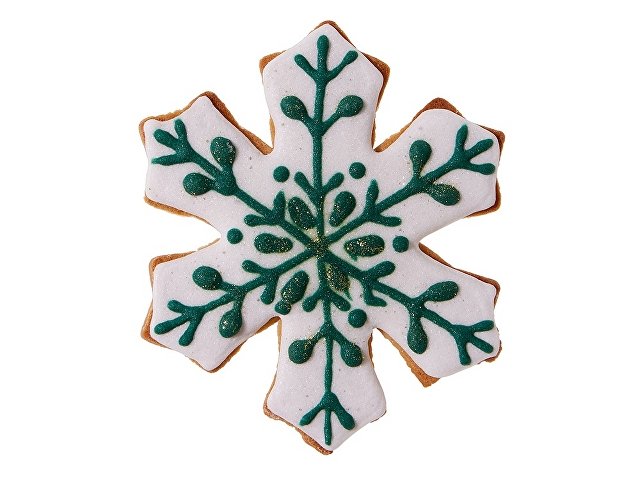 Пряник имбирный «Снежинка» thumbnail