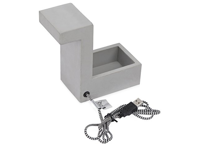 Настольная лампа из бетона «Blok Lamp» thumbnail