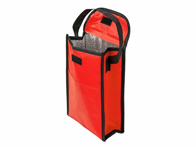 Сумка-холодильник Reviver на липучке из нетканого переработанного материала RPET thumbnail