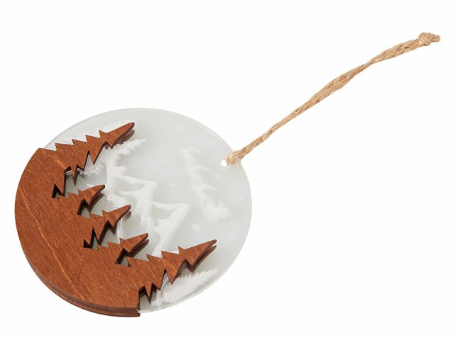 Деревянная подвеска на елку «Christmas» thumbnail