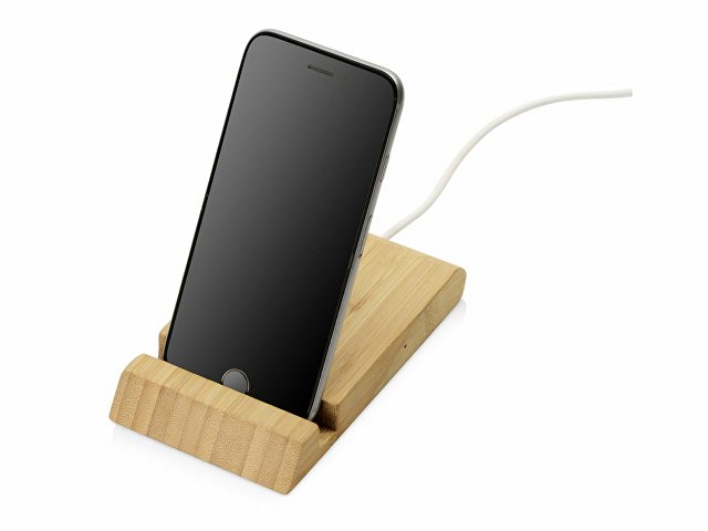 Беспроводное зарядное устройство из бамбука «Jetty», 10 Вт thumbnail