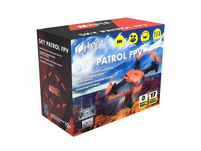 Радиоуправляемый квадрокоптер «SKY PATROL FPV» thumbnail