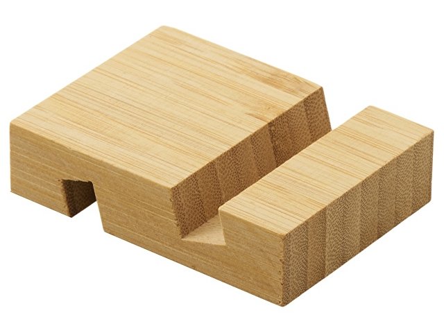 Подставка для телефона «Plix» из бамбука thumbnail