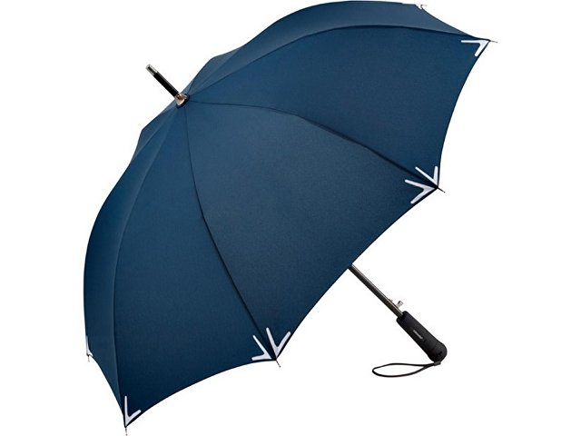 Зонт-трость «Safebrella» с фонариком и светоотражающими элемента