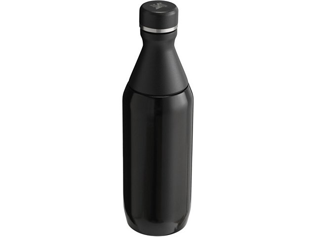 Бутылка для воды Stanley All Day Slim объемом 350 мл - черный глянцевый