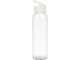 Бутылка для воды "Plain" 630 мл, прозрачный/белый