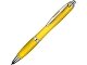Ручка пластиковая шариковая "Nash", желтый, синие чернила