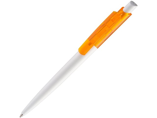 Шариковая ручка Vini White Bis, белый/оранжевый