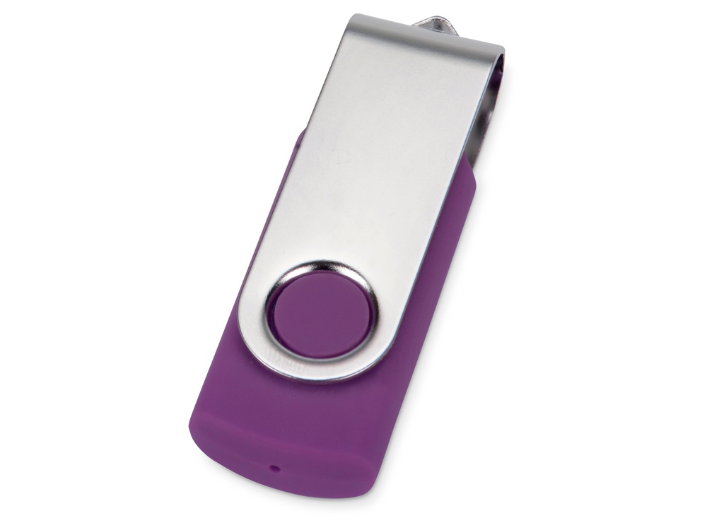 Флеш-карта USB 2.0 512 Mb Квебек, фиолетовый