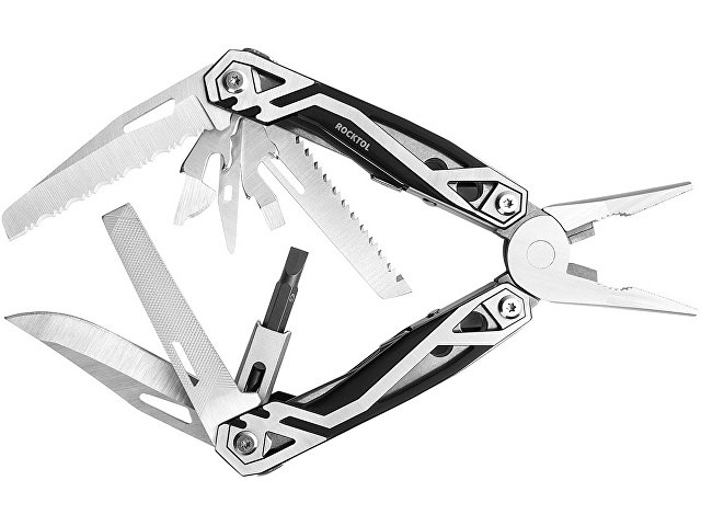 Мультитул Rocktol 21 в 1 с пружинными плоскогубцами thumbnail