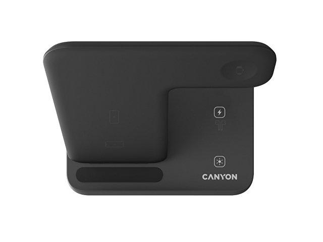 Беспроводное зарядное устройство для гаджетов "3-в-1" с технологией QI «WS-303», 15 Вт thumbnail