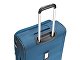 Чемодан TORBER ВИВИ, синий, полиэстер, 44 х 25 х 67 см, 63 л