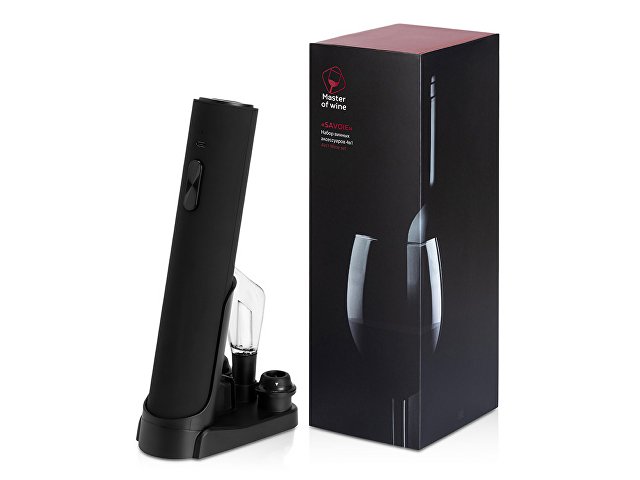 Набор винных аксессуаров 4в1 «Savoie» с покрытием soft touch thumbnail