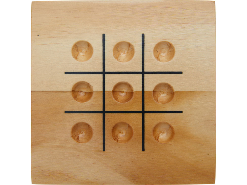 Деревянная игра в крестики-нолики «Strobus»