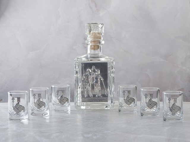 Набор со штофом «Металлурги» thumbnail