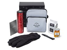 Подарочный набор «Re:m. Step»  с термосом, перчатками и сумкой