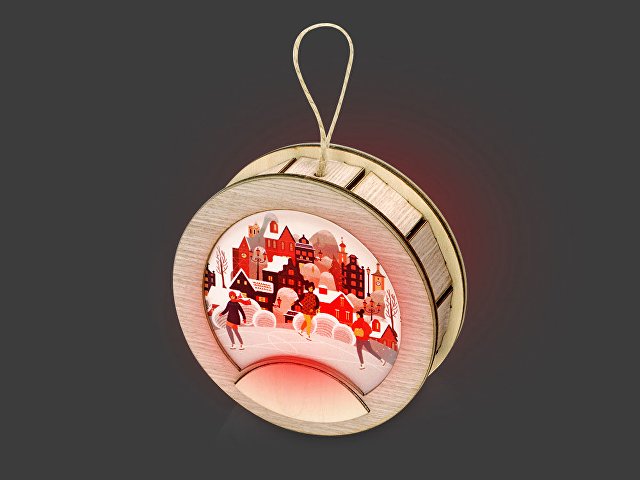 Новогодняя подвеска с подсветкой «Шар» thumbnail