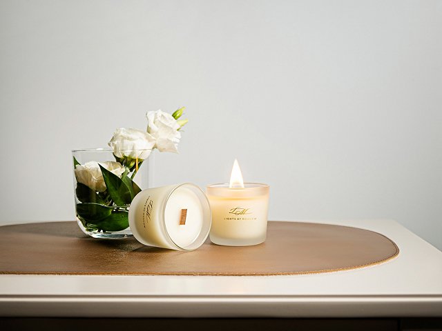 Набор для создания 2-х ароматических свечей: имбирный пряник, рождественская елка thumbnail