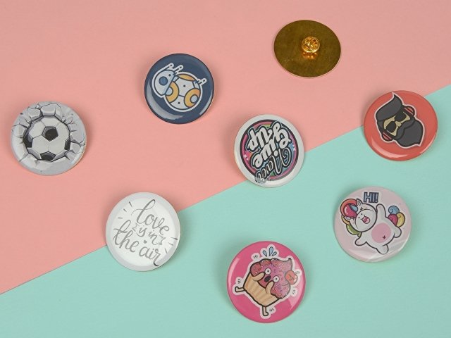 Значок металлический «Круг» thumbnail