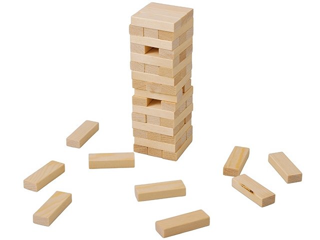 Настольная игра из дерева «Башня» в деревянной коробке  thumbnail