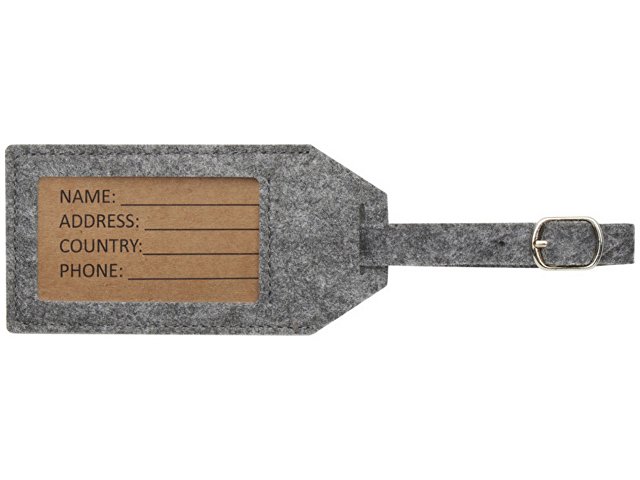 Багажная бирка из RPET-фетра «Tie» thumbnail