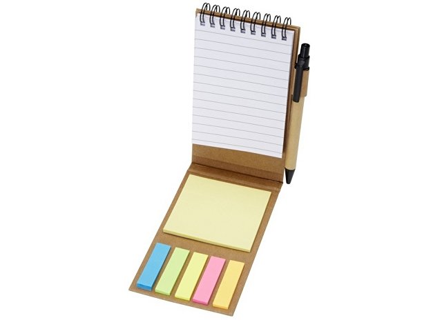 Блокнот «Flipper» со стикерами и шариковой ручкой thumbnail