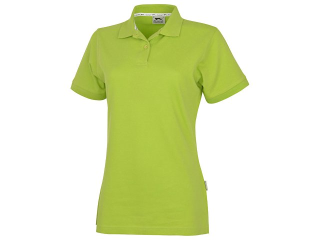 Рубашка поло "Forehand" женская, зеленое яблоко