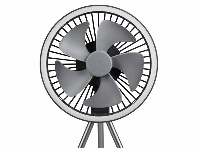 Портативный вентилятор с фонарем «Jon»