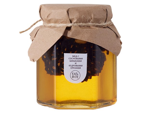 Мед с сосновыми шишками и кедровыми орехами thumbnail