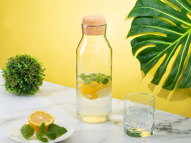 Графин для воды с пробковой крышкой «Fresh» thumbnail