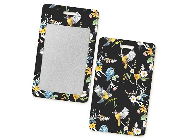 Чехол для пропуска с возможностью полноцветной печати, софт-тач