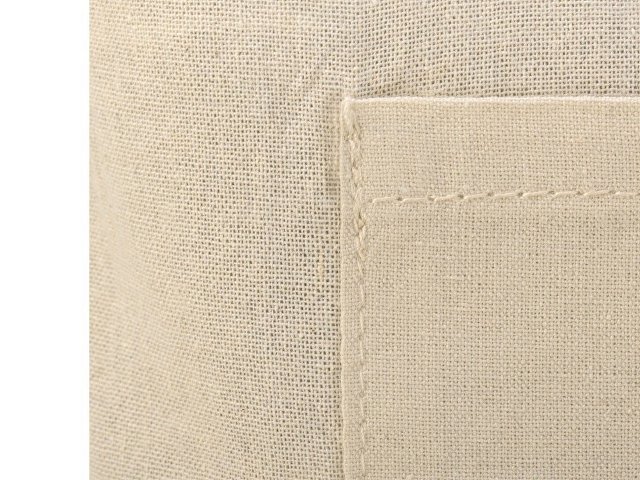 Складная сумка Jute из хлопка и джута с карманом thumbnail