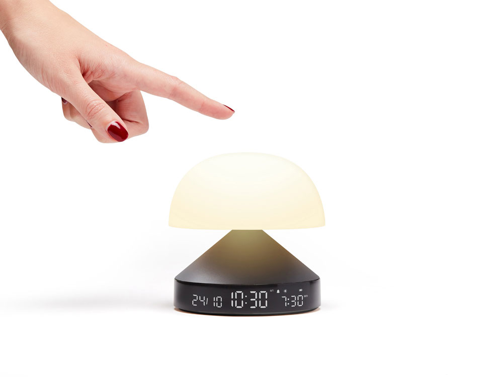 Светильник с часами и световым будильником Mina Sunrise фото 13 Светильник с часами и световым будильником Mina Sunrise фото 13