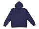 Толстовка с капюшоном оверсайз «Lisbon» унисекс, темно-синий