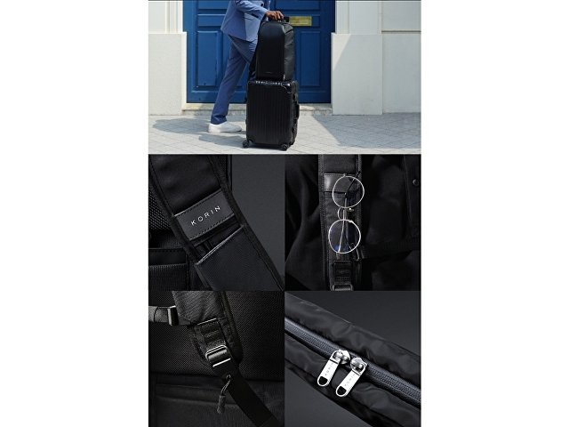 Водостойкий антикражный рюкзак FlipPack для ноутбука 15.6" thumbnail