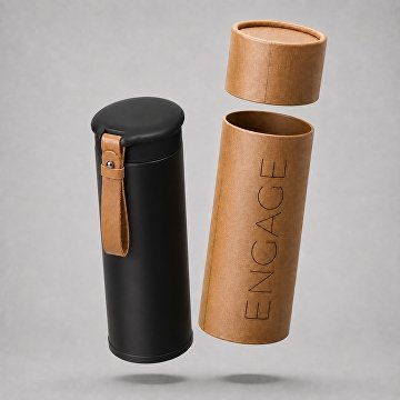 Вакуумный термос «Engage»,тубус, 450 мл