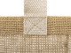 Сумка Jute джутовая с широким дном, натуральный