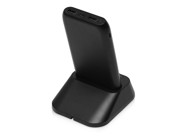 Беспроводное портативное зарядное устройство с зарядной станцией «UnIQ», 10000 mAh thumbnail