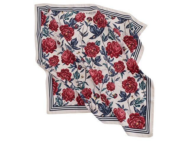 Платок «Русские сезоны» молочный thumbnail