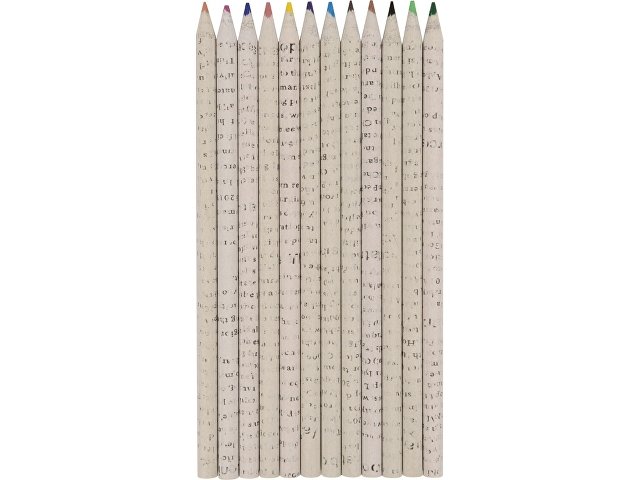 Набор цветных карандашей из "газетной бумаги" в тубе «News» thumbnail