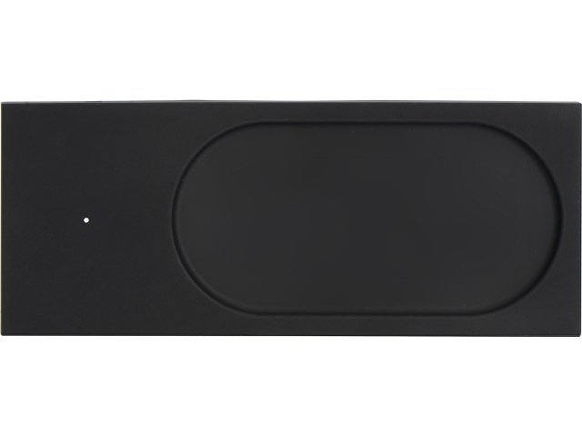 Беспроводное настольное зарядное устройство «Glide» с подсветкой, soft-touch